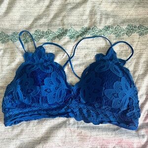 Blue Lace Bralette